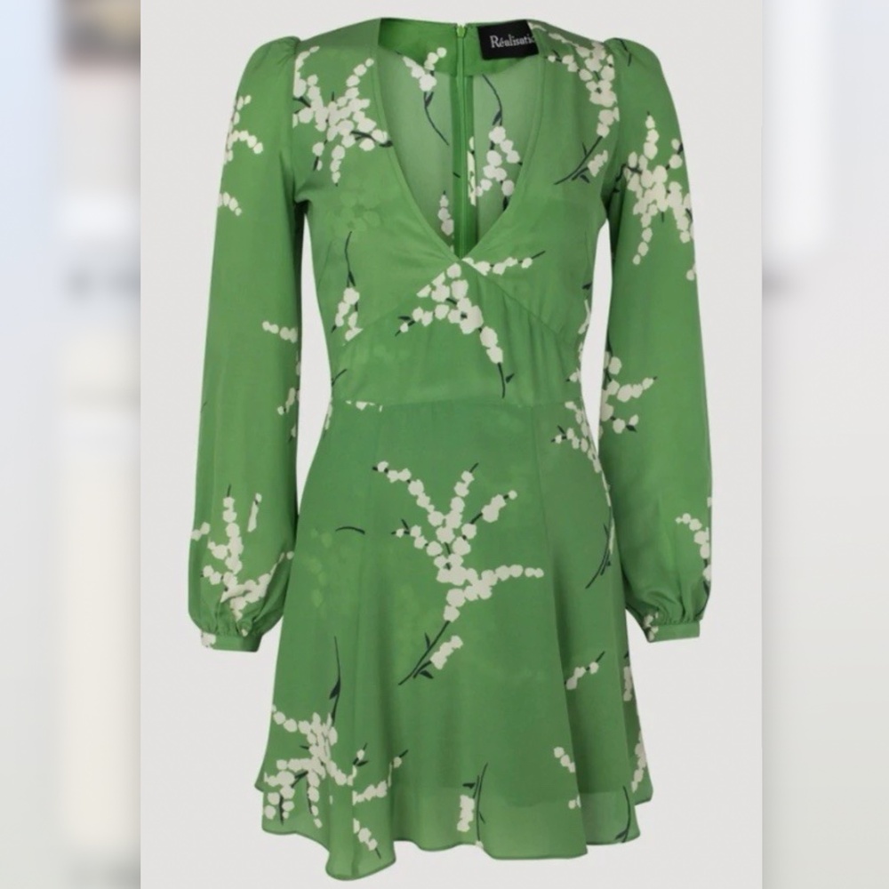 NWT Realisation Par Kate Dress Summer Loving Green